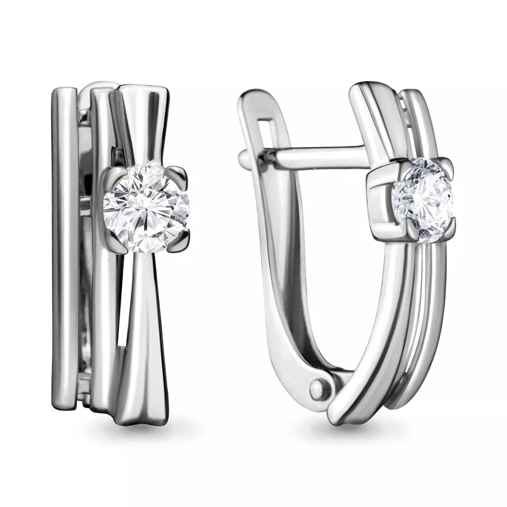 Серьги из серебра, артикул LV43423