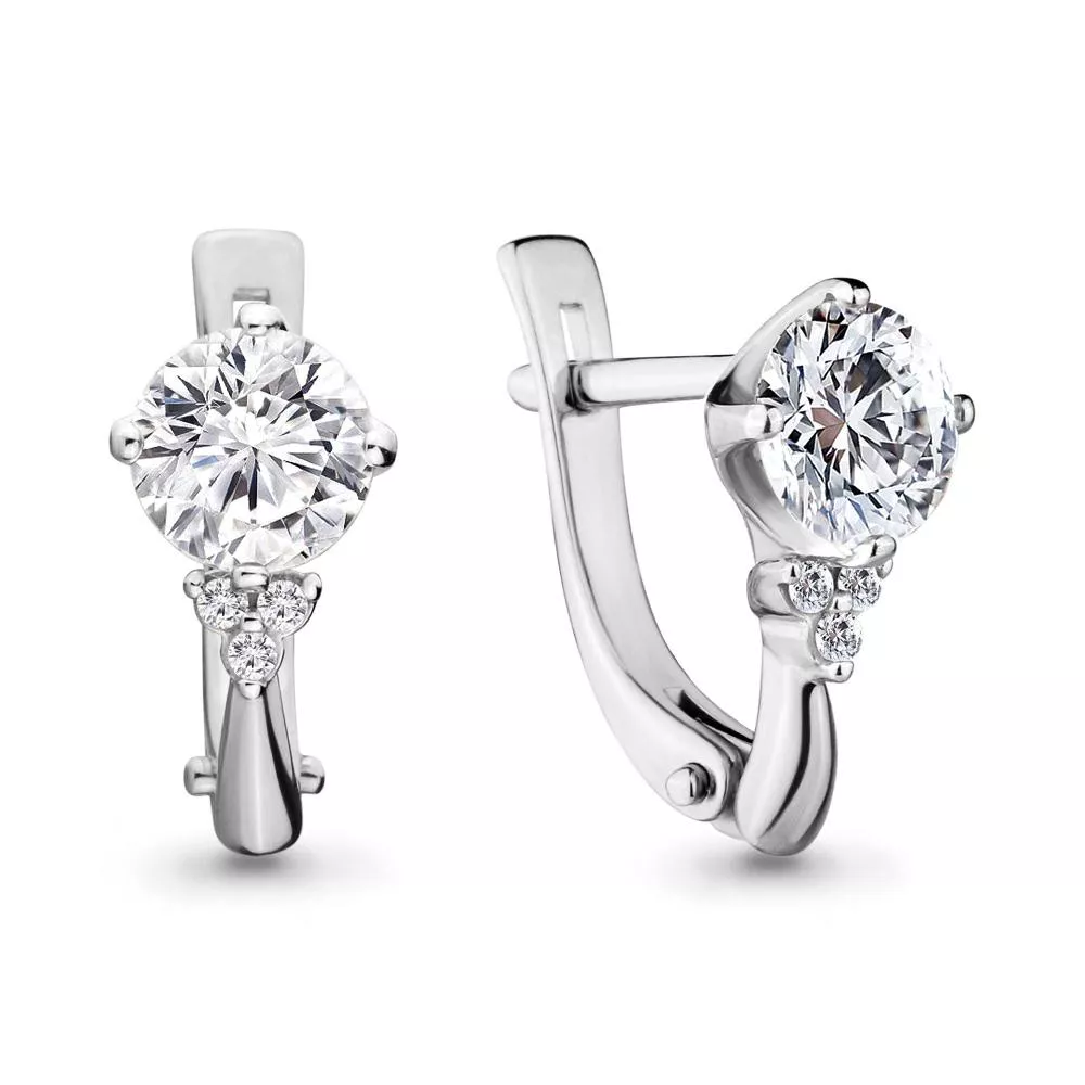 Серьги из серебра, артикул LV43394А