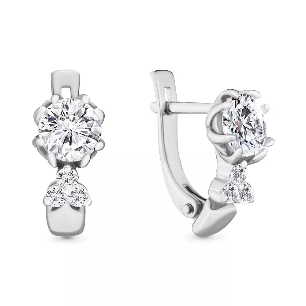 Серьги, артикул LV43393А, серебро