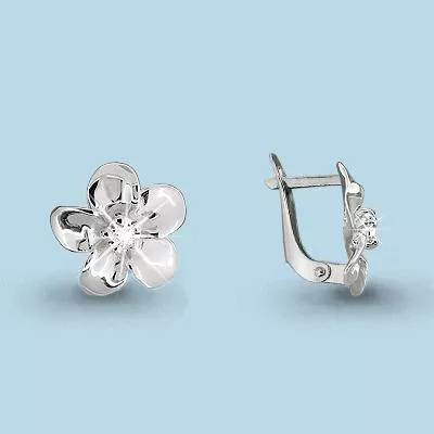 Серьги из серебра, артикул LV43174