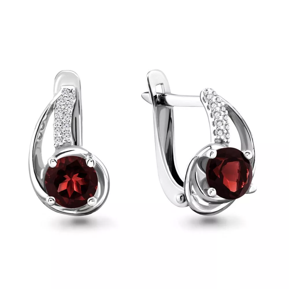 Серьги из серебра, артикул LV4298503А