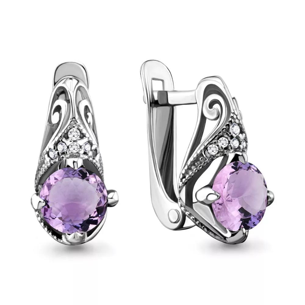 Серьги из серебра, артикул LV4298404А