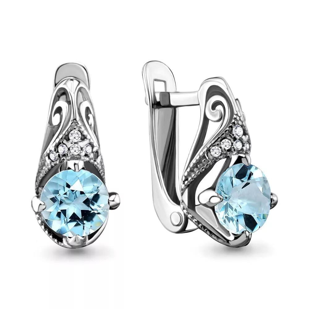 Серьги, серебро, артикул LV4298402А