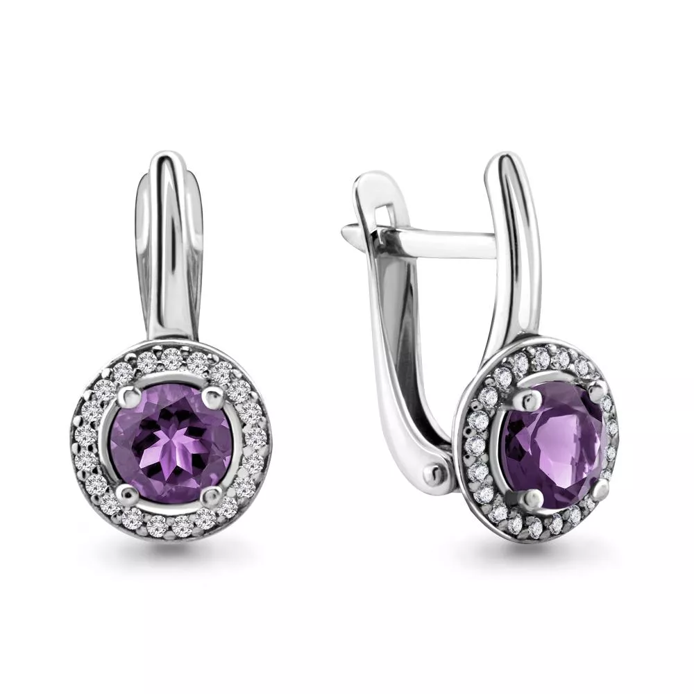 Серьги из серебра, артикул LV4298304А