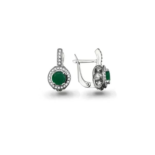 Серьги, артикул LV4298009А, серебро