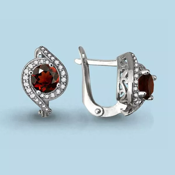 Серьги, серебро, артикул LV4297703А