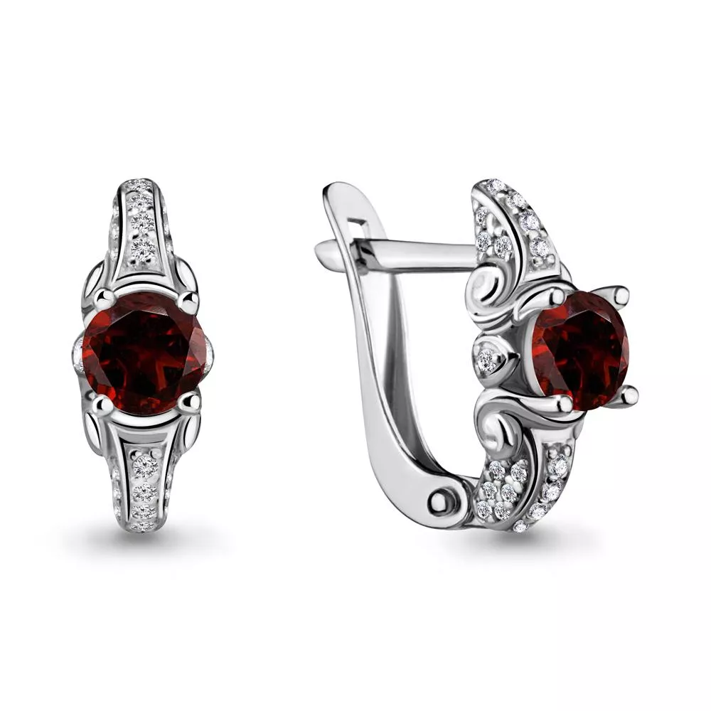 Серьги, артикул LV4296803А, серебро