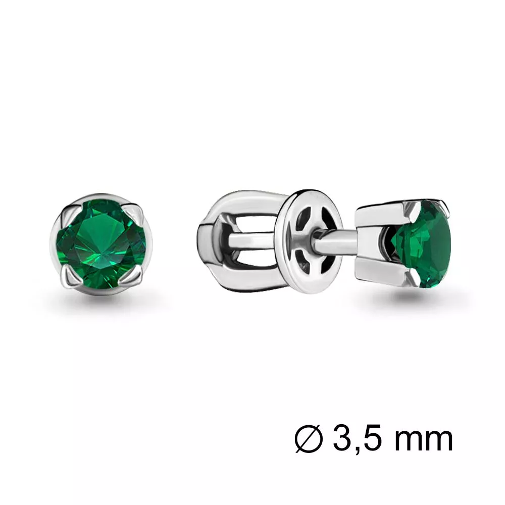 Серьги из серебра, артикул LV42891П