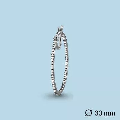 Серьги из серебра, артикул LV42560А