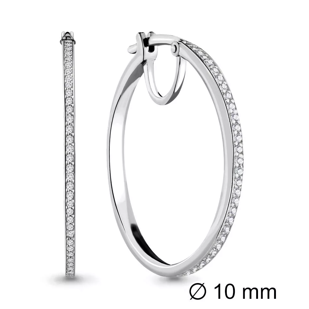 Серьги, артикул LV42428А, серебро