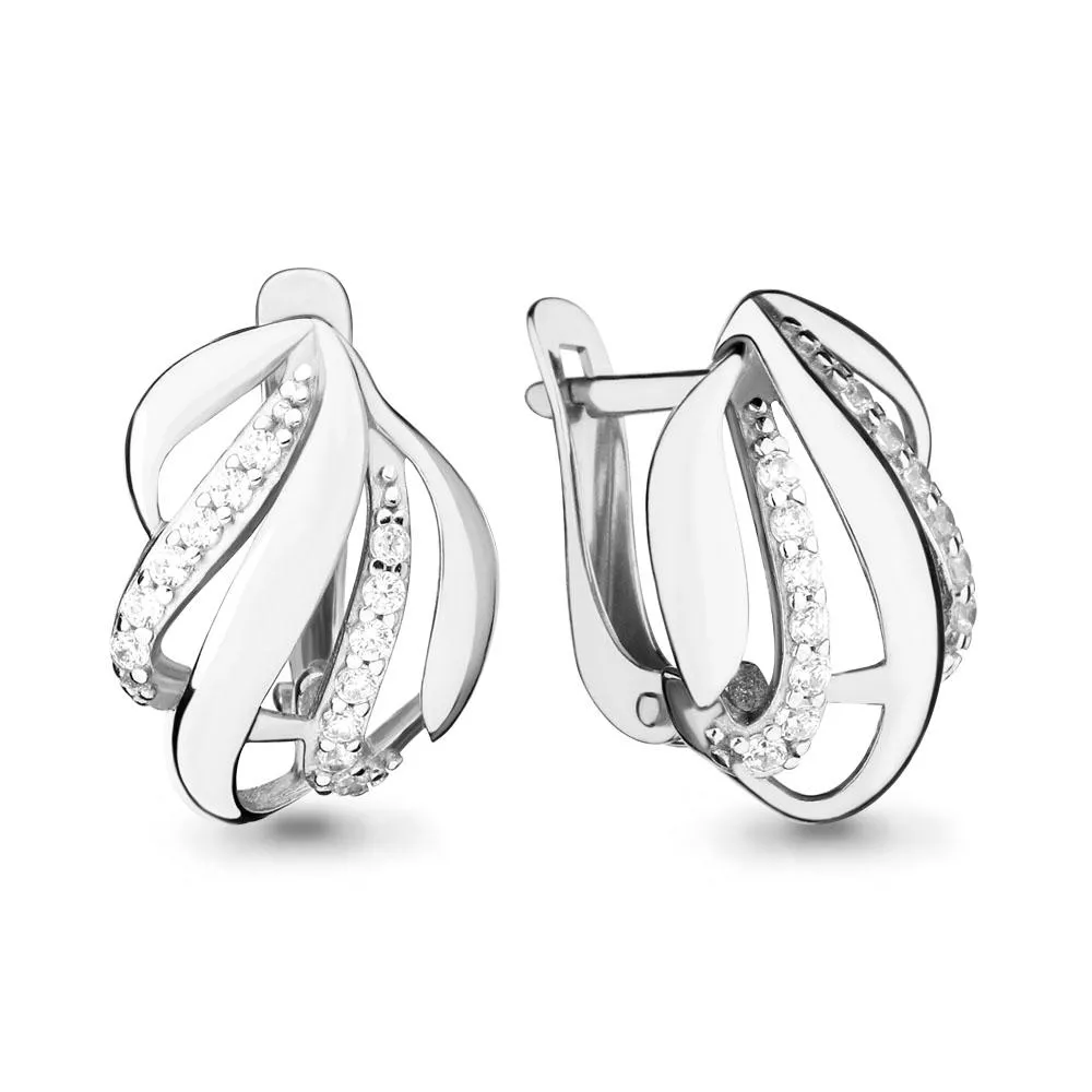 Серьги из серебра, артикул LV42139А