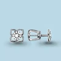 Серьги, артикул LV42115А, серебро