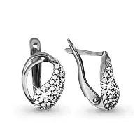 Серьги, артикул LV42112А, серебро