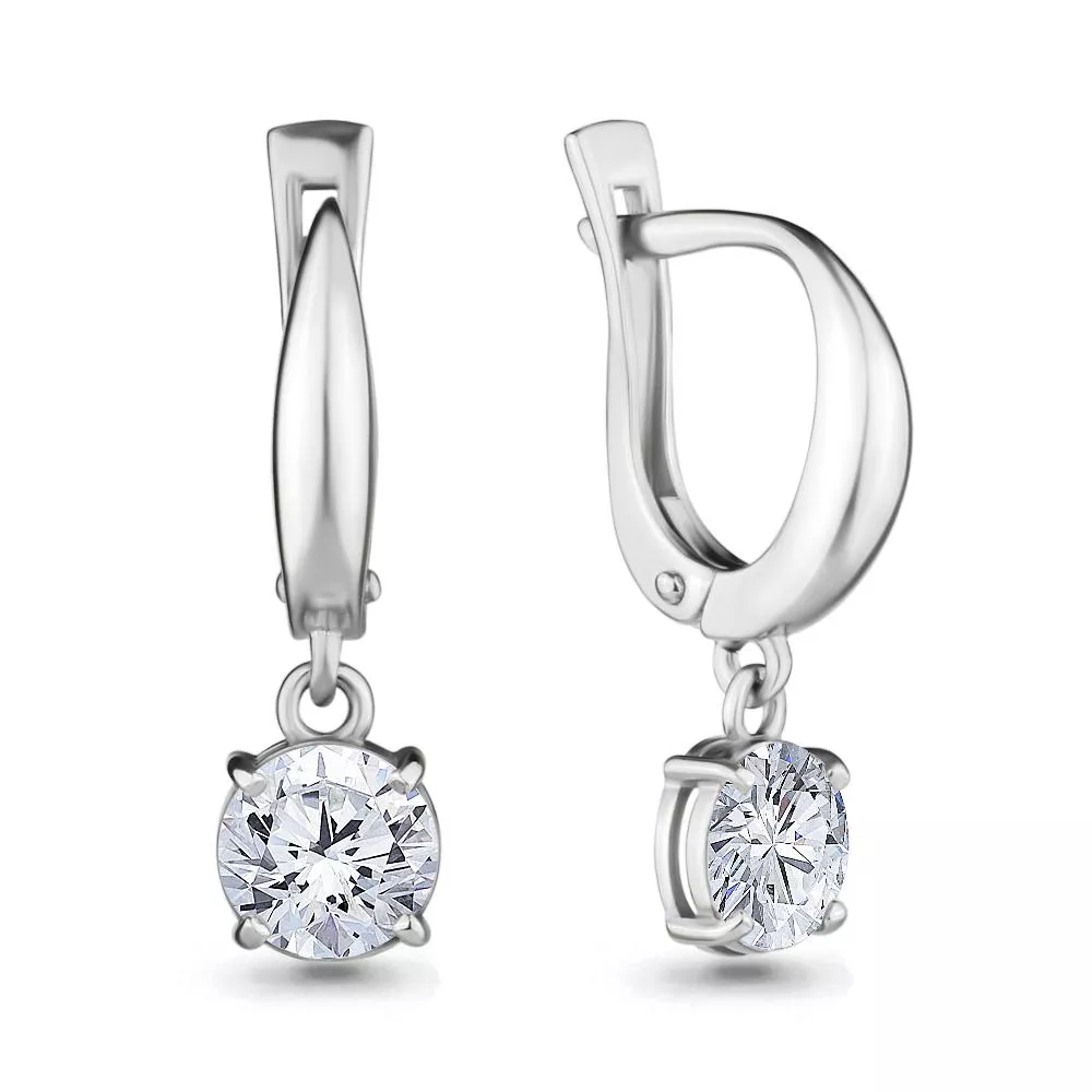 Серьги, артикул LV42078, серебро