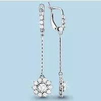 Серьги, артикул LV42073, серебро