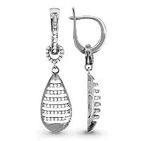 Серьги из серебра, артикул LV41893А