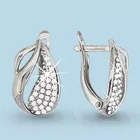 Серьги, серебро, артикул LV41630А