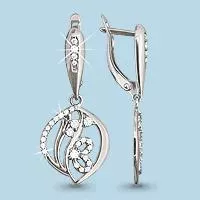 Серьги, артикул LV41597А, серебро