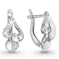 Серьги, артикул LV41164А, серебро