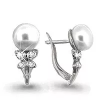 Серьги из серебра, артикул LV41132А