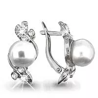 Серьги из серебра, артикул LV41128А