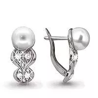 Серьги, серебро, артикул LV41127А