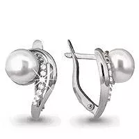 Серьги, серебро, артикул LV41121А