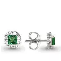 Серьги из серебра, артикул LV41120Г