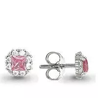 Серьги, артикул LV41120В, серебро