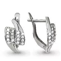 Серьги, серебро, артикул LV41061А