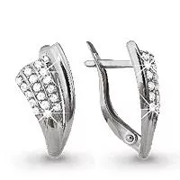 Серьги из серебра, артикул LV41059А