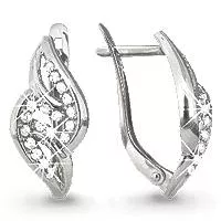 Серьги, артикул LV41054А, серебро