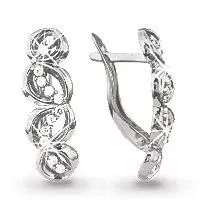 Серьги из серебра, артикул LV41053А