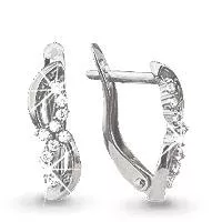 Серьги из серебра, артикул LV41050А