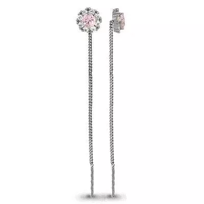 Серьги из серебра, артикул LV41024В