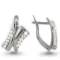 Серьги из серебра, артикул LV41020А