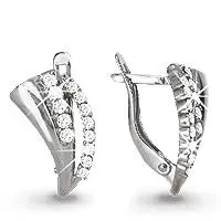 Серьги, артикул LV41015А, серебро