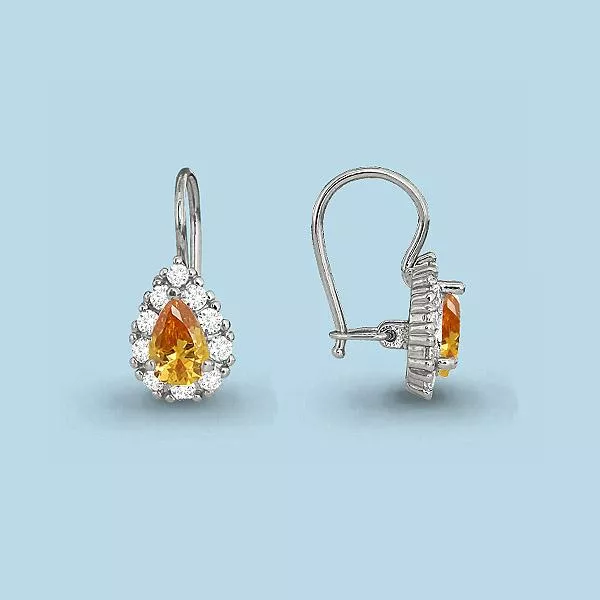 Серьги, артикул LV40968Е, серебро