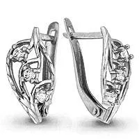 Серьги из серебра, артикул LV40868А