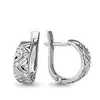 Серьги, артикул LV40395, серебро