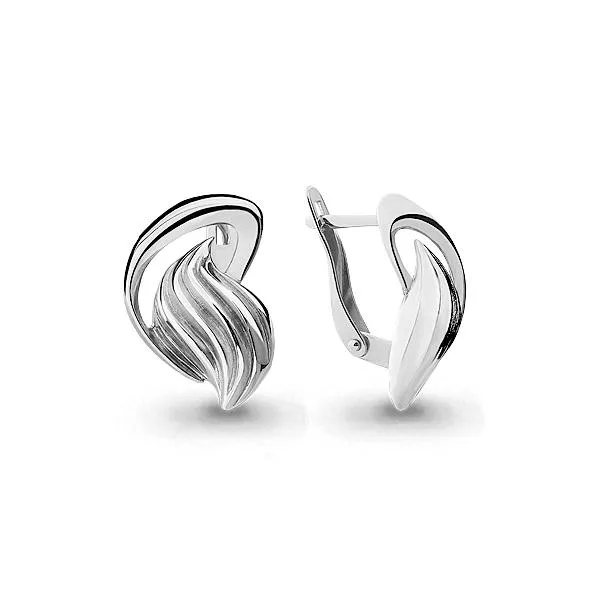 Серьги из серебра, артикул LV36007