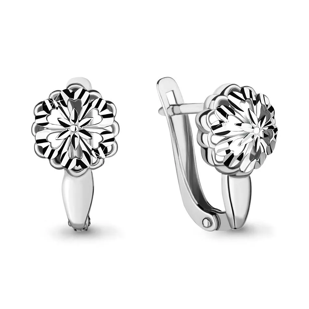 Серьги из серебра, артикул LV33546