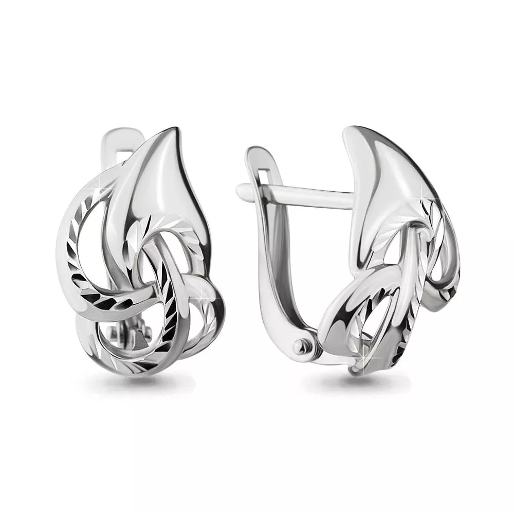 Серьги, серебро, артикул LV33514