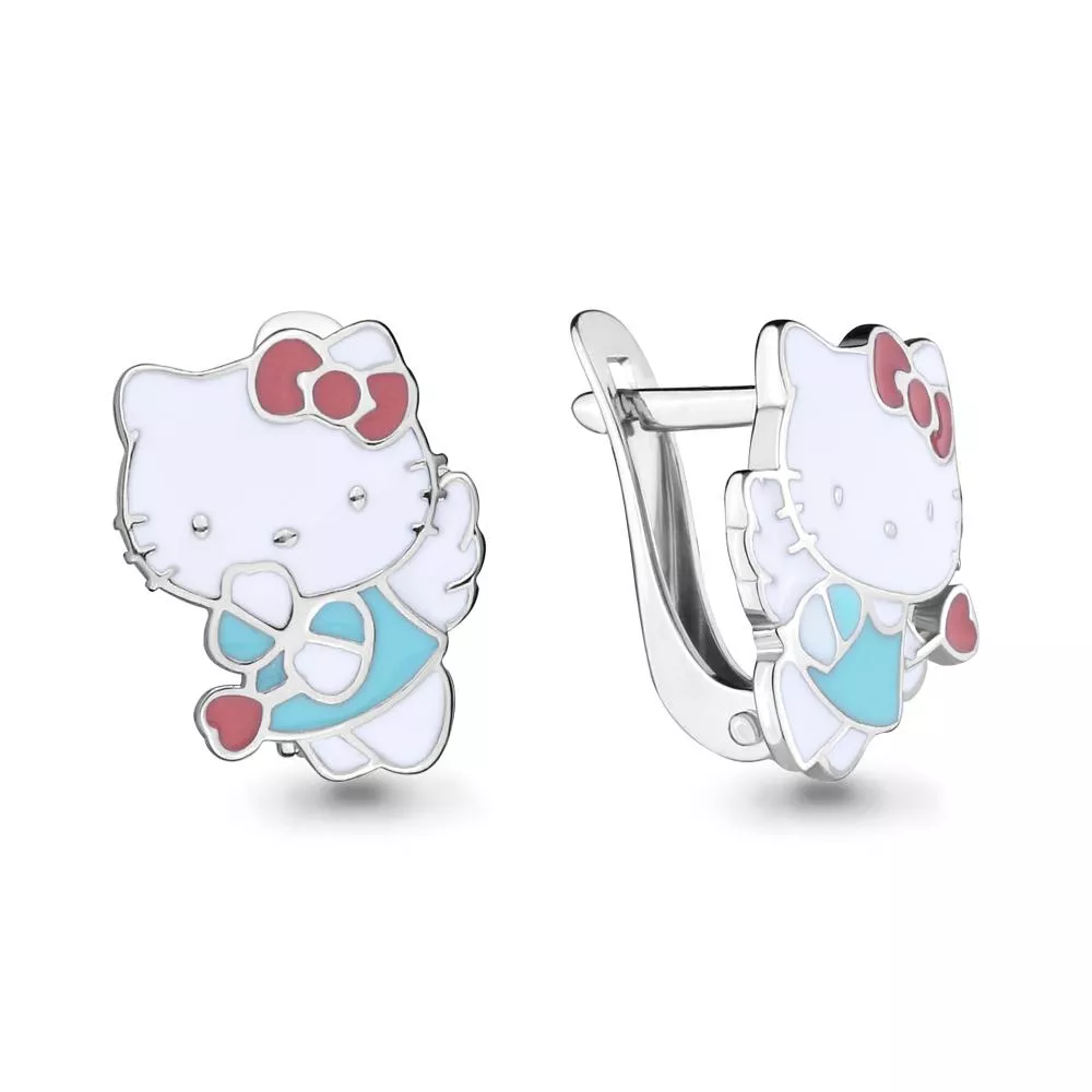 Серьги, серебро, артикул LV33482