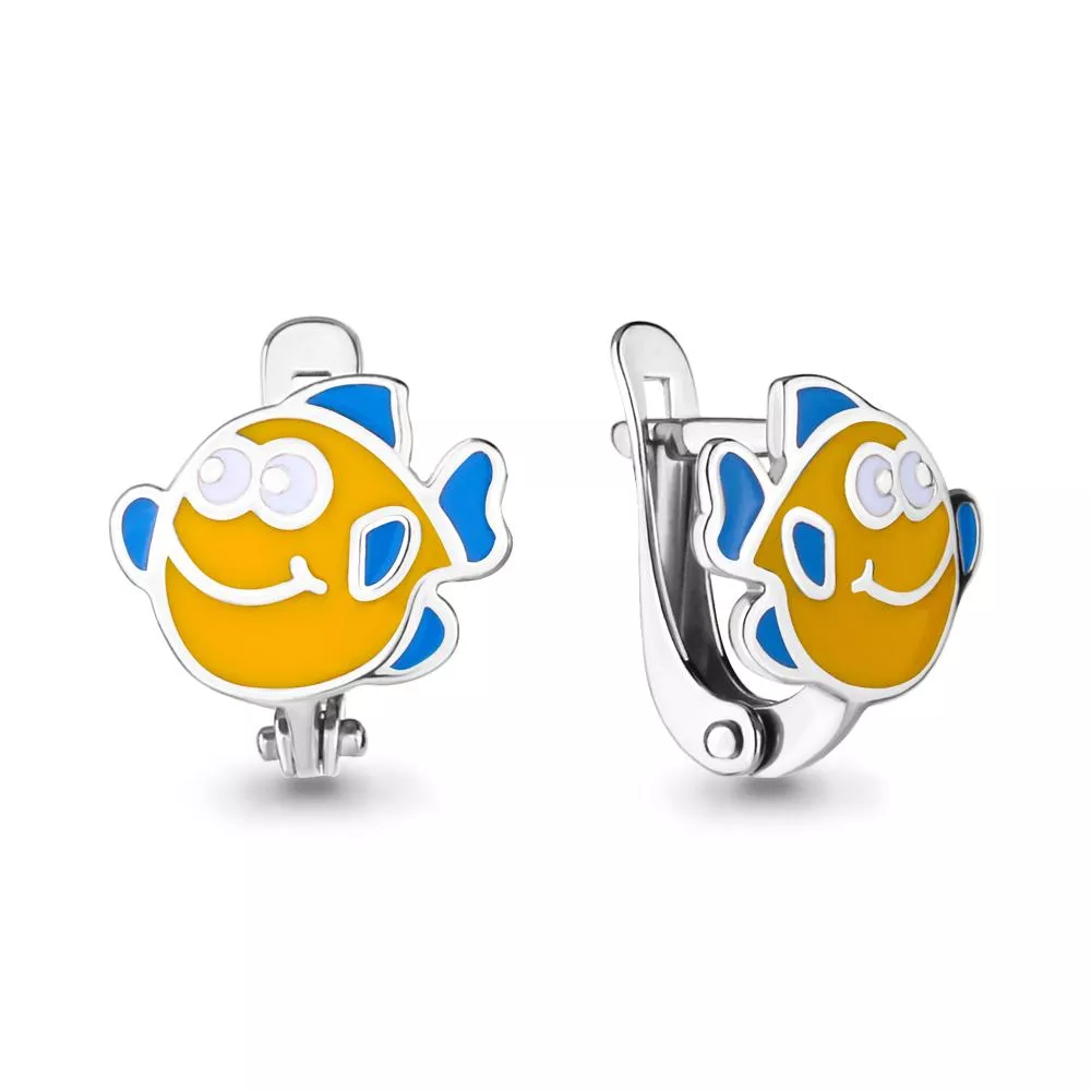 Серьги из серебра, артикул LV33467