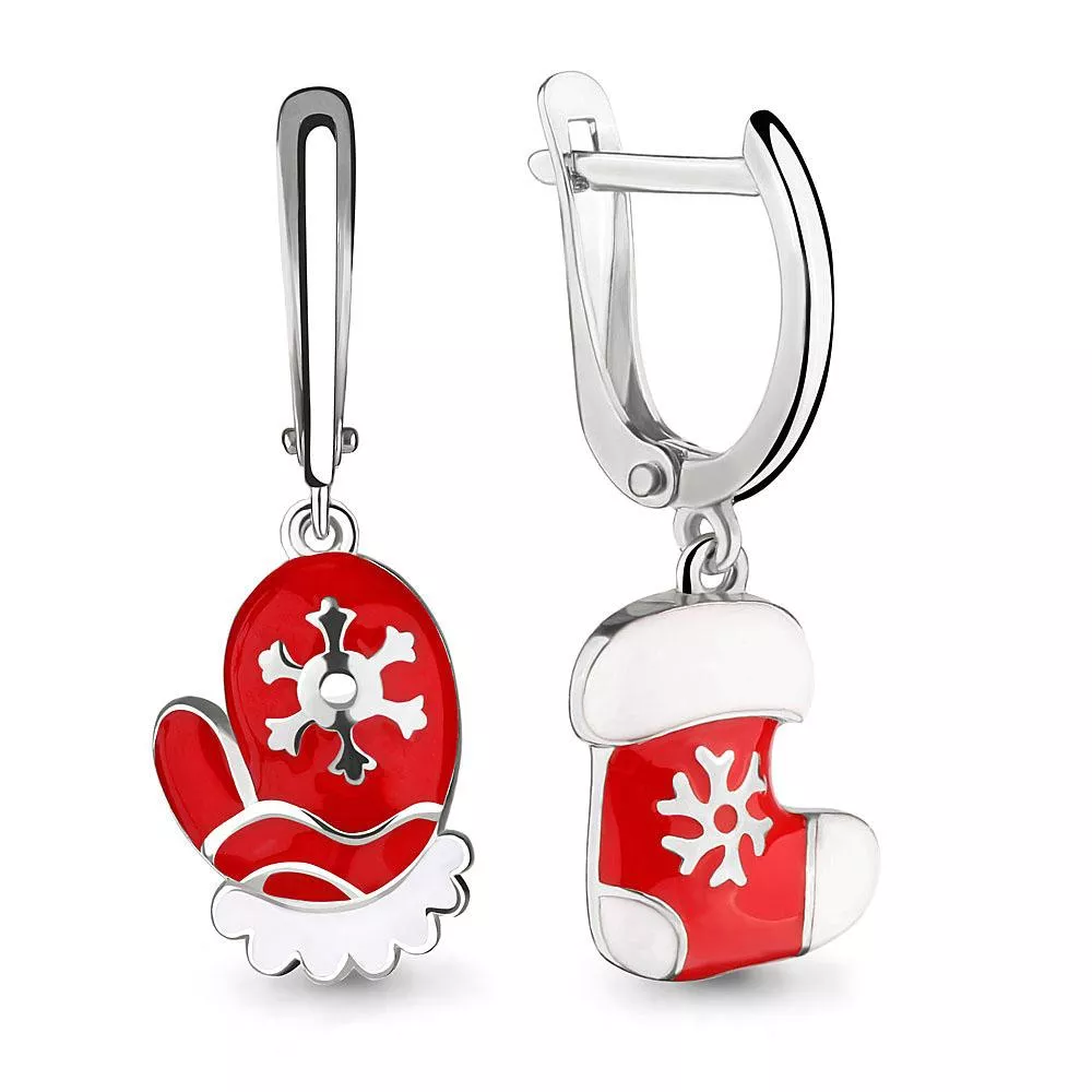 Серьги, артикул LV33458, серебро