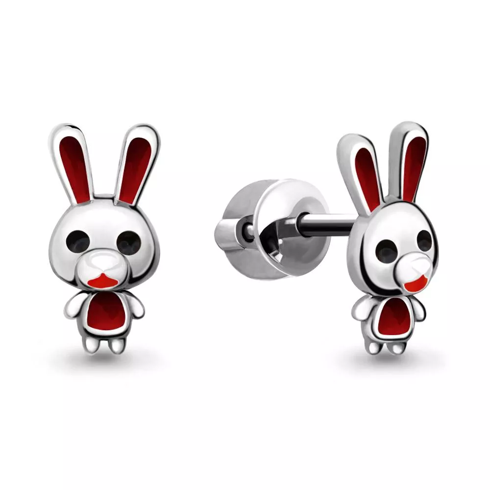 Серьги из серебра, артикул LV33395