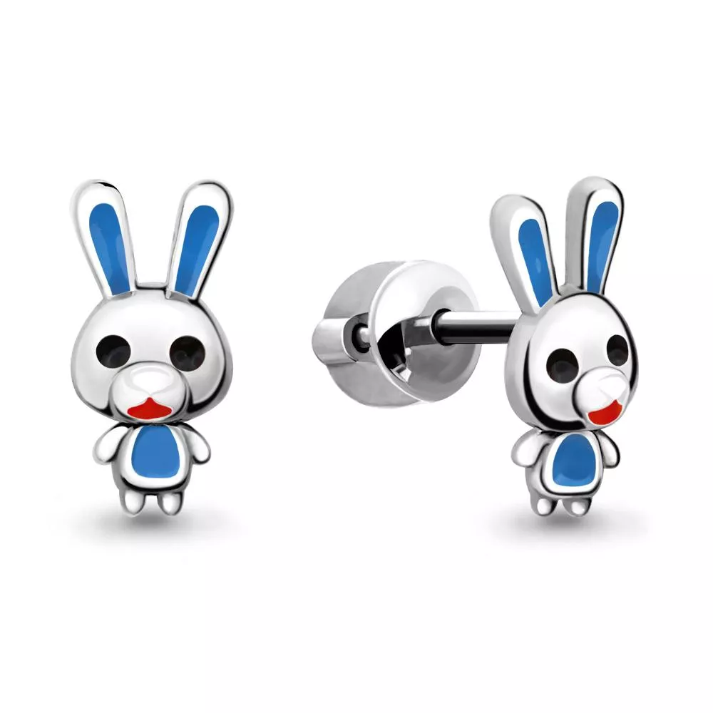 Серьги, серебро, артикул LV33394