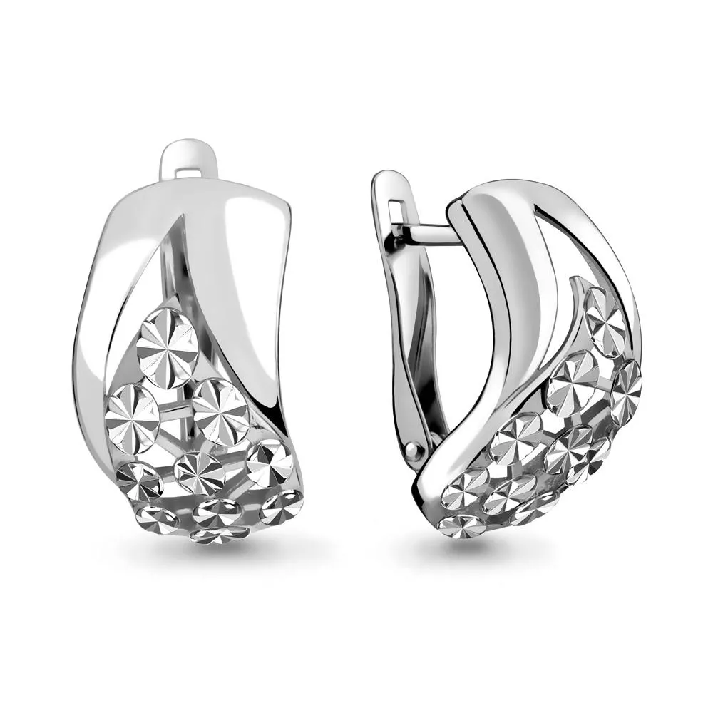 Серьги, артикул LV33370, серебро