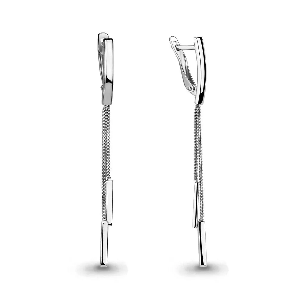 Серьги из серебра, артикул LV33360